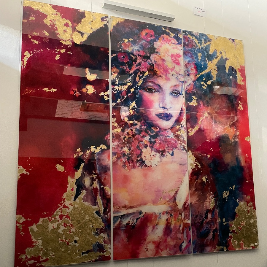 Alternative view of Glasbild 3-teilig, pro Motiv